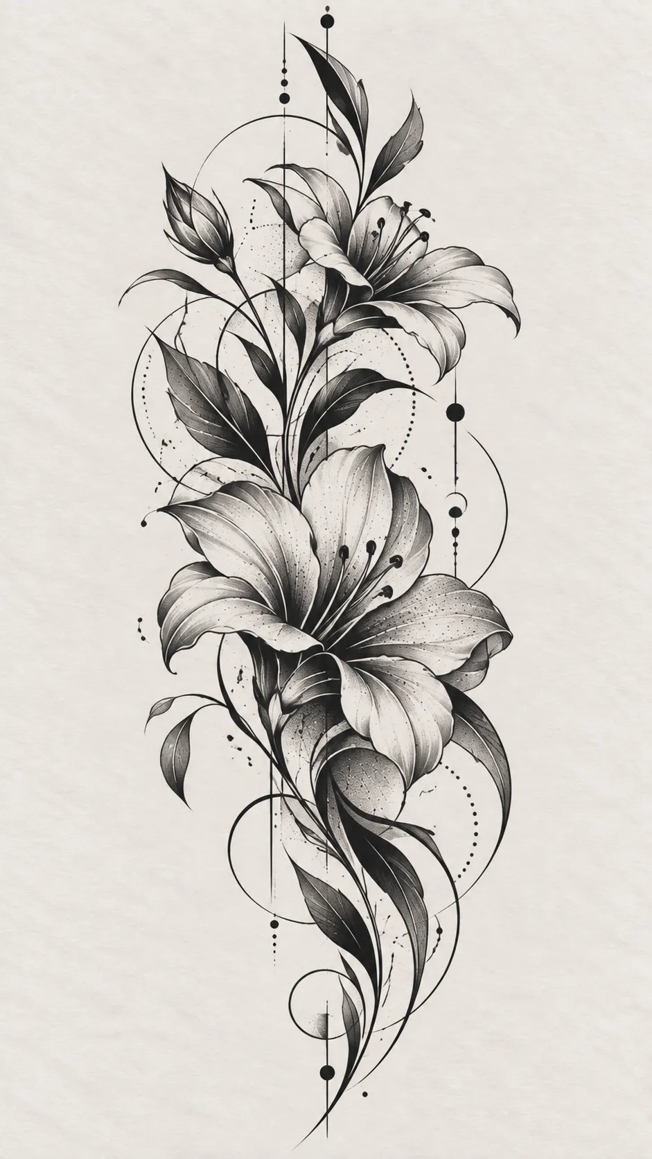 Abstract Floral Elements