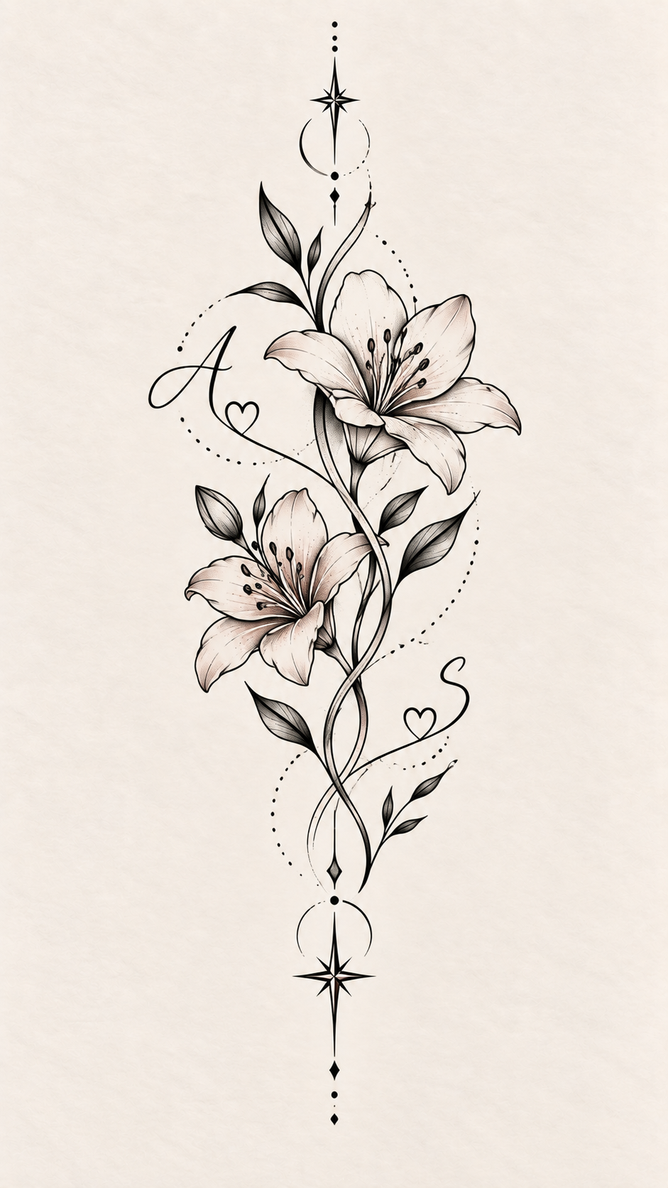 Abstract Floral Elements