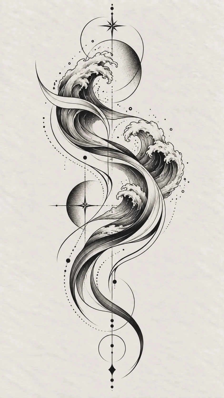 Abstract Waves and Lines