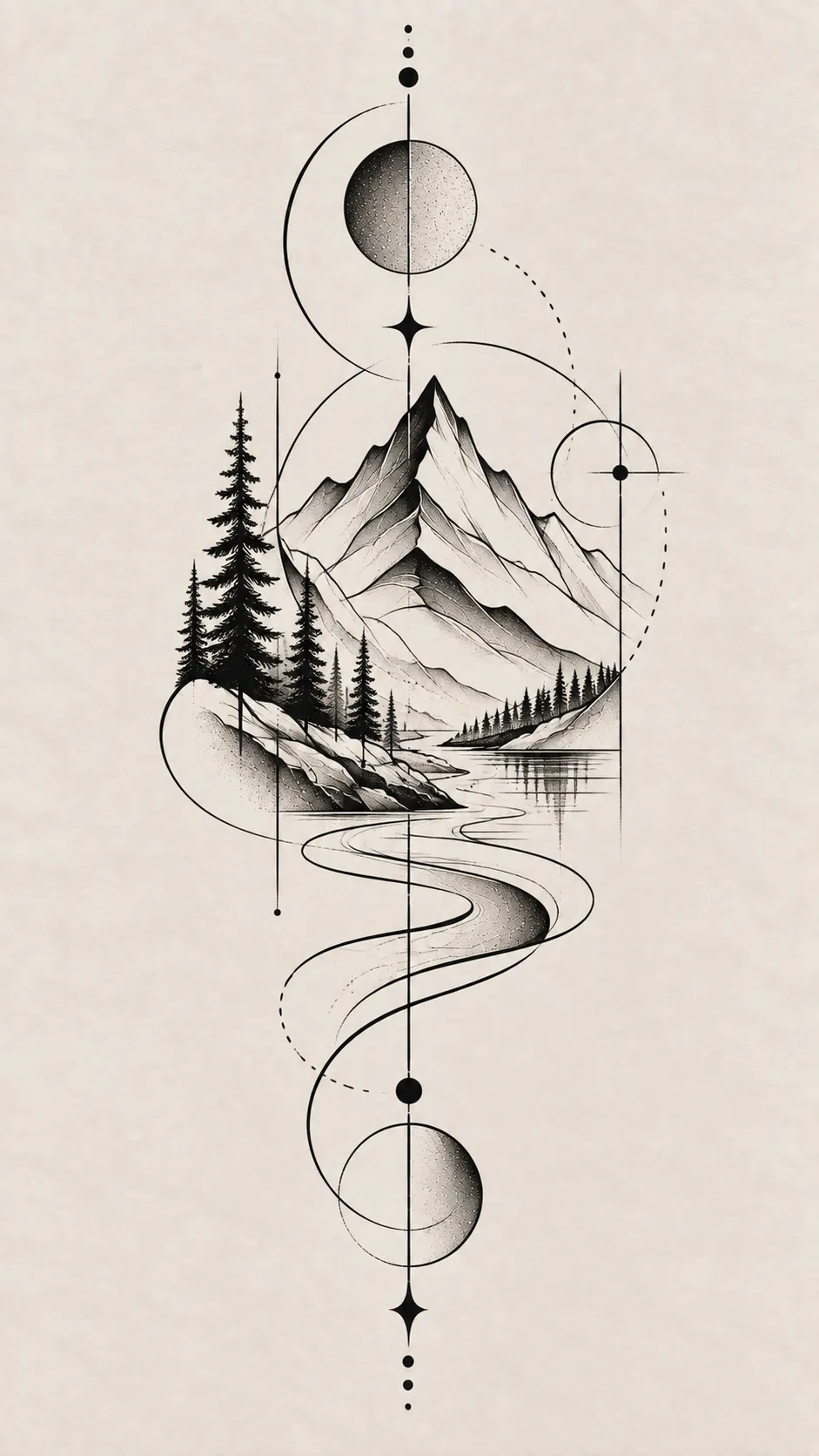 Line Art Landscapes